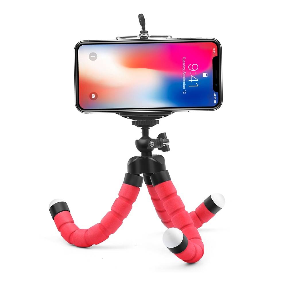 SHOOT Mini Flexible Sponge Octopus Tripod for iPhone Samsung Xiaomi Huawei Mobile Phone Smartphone Tripod for Gopro 8 7 5 Camera SHOOT Mini Flexible Sponge Octopus Tripod for iPhone Samsung Xiaomi Huawei Mobile Phone Smartphone Tripod for Gopro 8 7 5 Camera