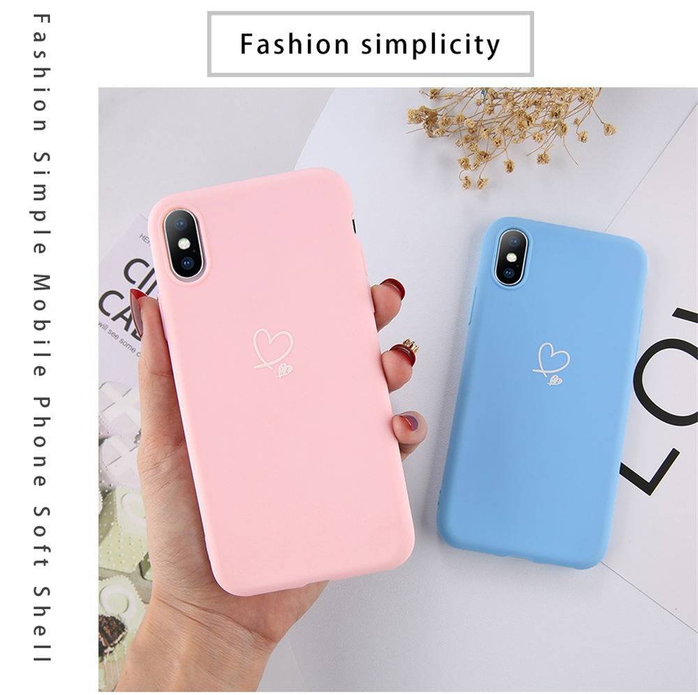 Lovebay Colorful Love Heart Case For iPhone 6 6S 7 8 Plus 11 Pro X XR XS Max 5 5s SE Candy Color Phone Case Soft TPU Back Cover Lovebay Colorful Love Heart Case For iPhone 6 6S 7 8 Plus 11 Pro X XR XS Max 5 5s SE Candy Color Phone Case Soft TPU Back Cover